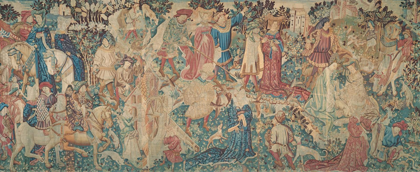 Hawks Tapestry Wall Hanging from Devonshire