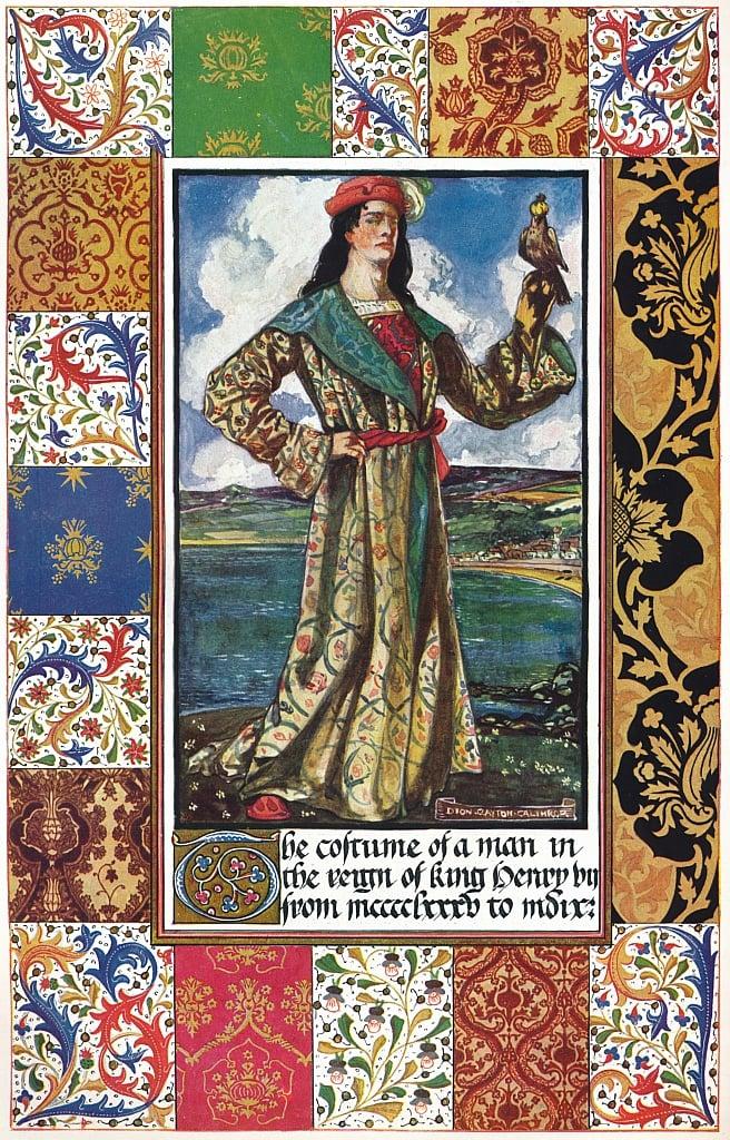 The Costume of a Man in the Reign of King Henry VII, 15th century, 1904 