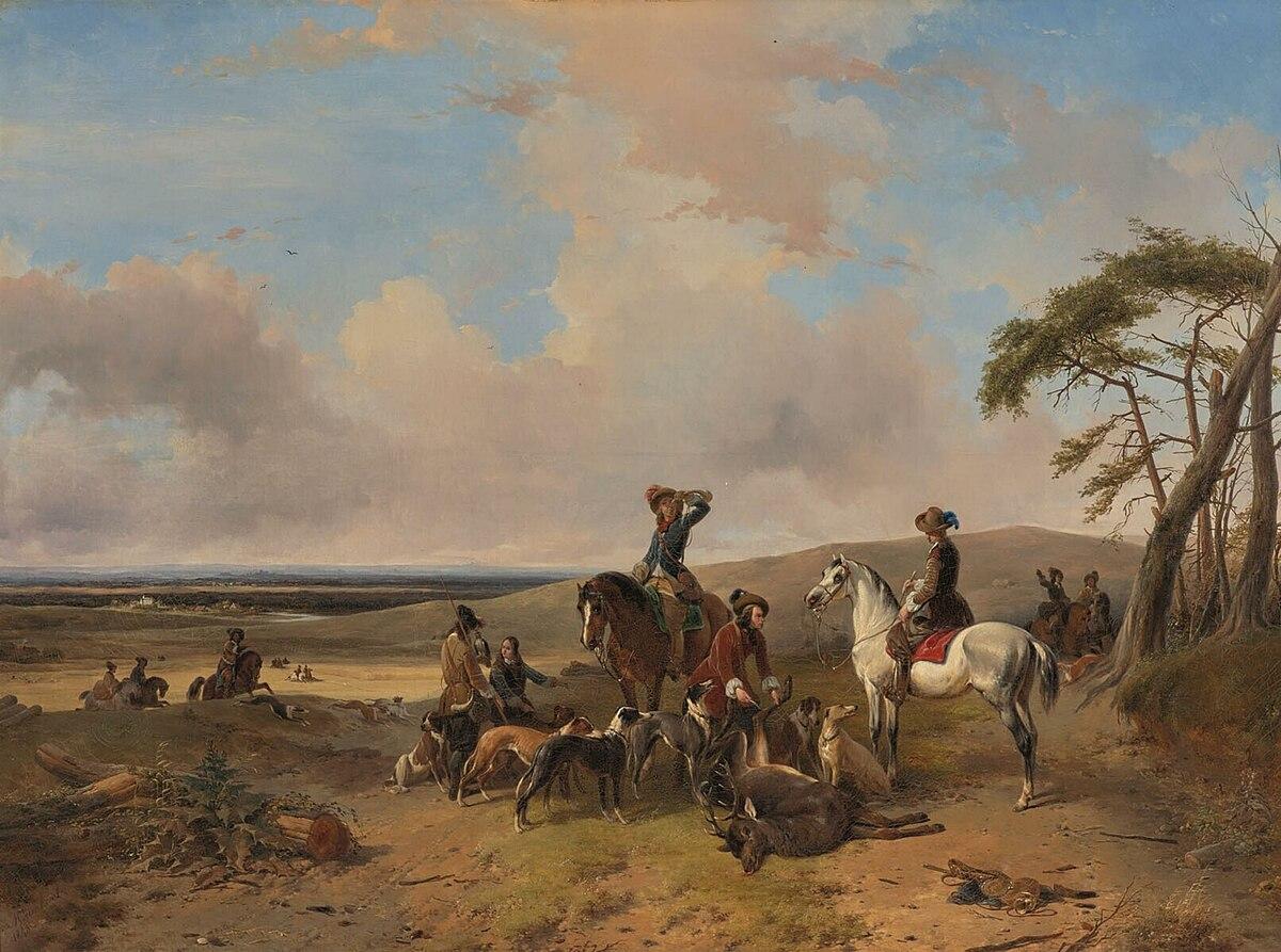 Landscape with a Hunting Company